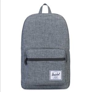 Grey Herschel Pop Quiz Raven Crosshatch Backpack